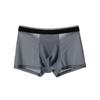 Summer Ice Silk Boxers Mens Underwear U Convex Boxer Men Mesh Seamless Shorts Pants Size L-5XL