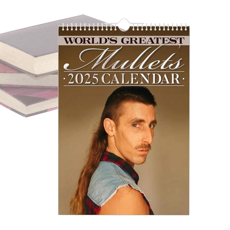 2025 Kalender Monatsplaner 2025 Vokuhila Friseur Kalender Lustig Weltbeste Vokuhila Kalender Journal Kalender