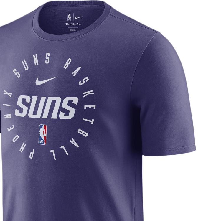 Nike Dri-Fit NBA Phoenix Suns Comfortable Crew Neck Short Sleeve T-Shirt Men Tops New-Orchid HF1433-566