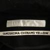 KAMISHIMA CHINAMI YELLOW wool poncho 40 black Women Used