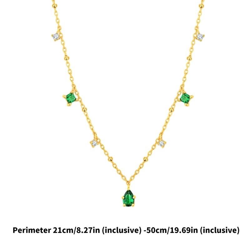 Delicate Clavicle Necklace Beautiful Chain Necklace Copper Texture Perfect for Evening Parties and Special Occasions