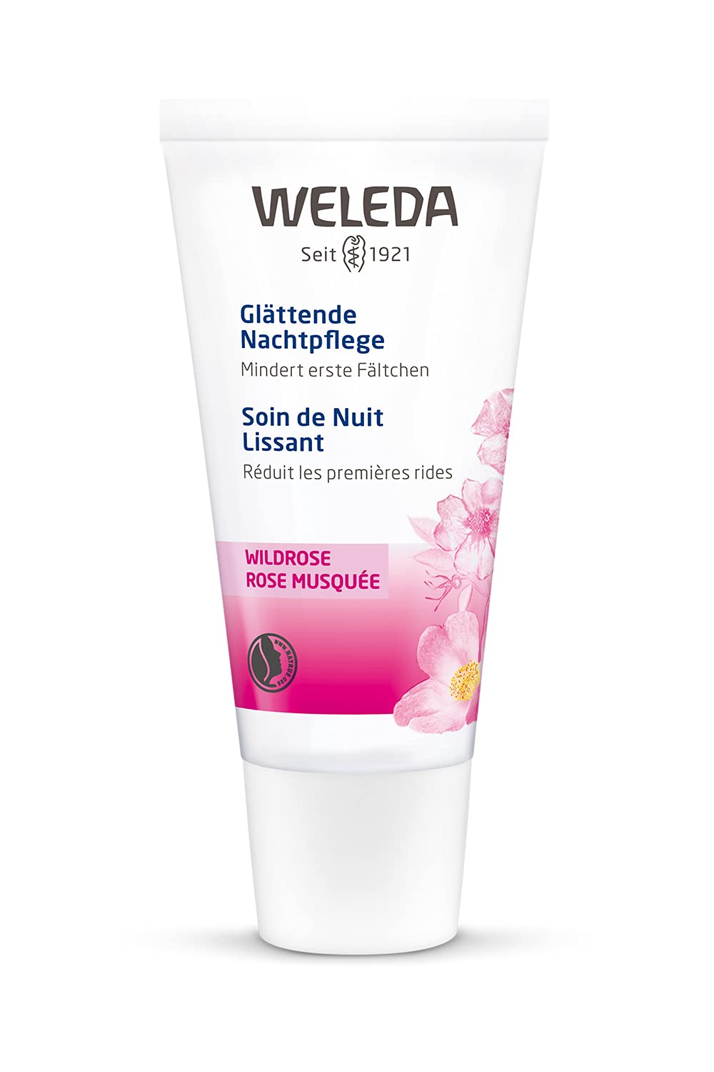 

WELEDA Wild Rose Night Cream 30 мл Ночной крем для лица Свежий аромат розы Натуральные ингредиенты Органический [Официальный]