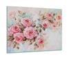 GLASS PROTECTIVE PLATE FOR STOVE 60x52 ROSES