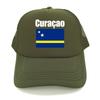 Curaao Flag Trucker Hat Summer Unisex Cool Hat Country Fans Baseball Caps New Outdoor Mesh Net Dad Gift Snapback Caps