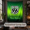 Personalized Wall Tapestry,Hannover 96 Custom Text, Soft Fabric Wall Art For Indoor Decoration