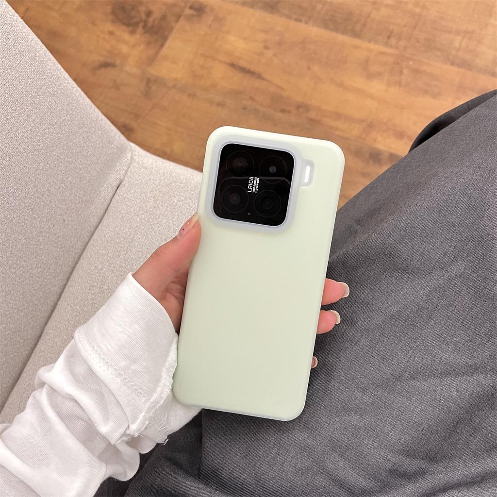 Fashion Jelly Liquid Silicone Neon Matte Skin Case For Xiaomi Mi 15 14 13 K70 Ultra K80 Pro Official Candy Color Shockproof Capa