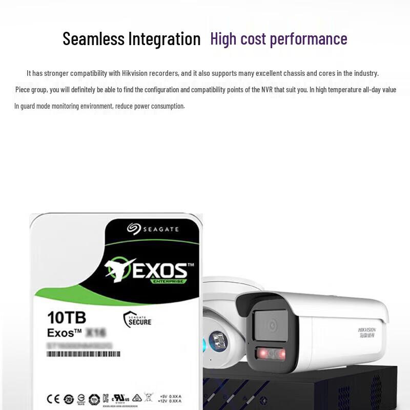 Hikvision 10TB Surveillance Hard Drive