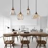 Pendant Ceiling Light Glass Shade Lighting Vintage Hanging Kitchen Room Dining