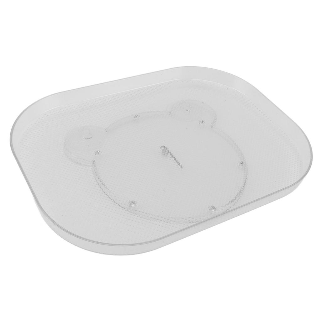 Turntable   for Refrigerator Non Slip Bottom 360 Degree Rotating Storage Tray for Snacks Spices Drinks Bear Type