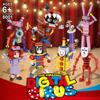 8-Piece Set Of Magical Digital Circus Moc Clown Dolls For Boys To Assemble Puzzle Building Blocks As A Gift