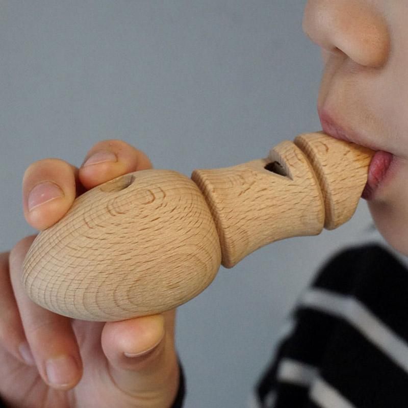 Birdcaller Wooden Bird Whistle For Kids Musical Instrument Toys Montessori Early Learning Party Favors Boys Girls Best Gifts
