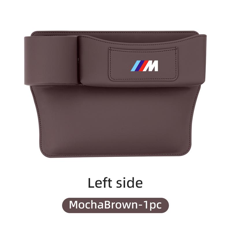 Hot 2025 Detachable Car Seat Gap Organizer Box Console Crevice Storage Bag For BMW 1 3 5 Series X1 X4 X5 X7 G20 G38 F20 F39 F48