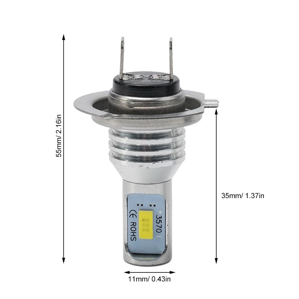 Dustproof LED Headlights Super Bright Replacement Parts Set Car 8000LM