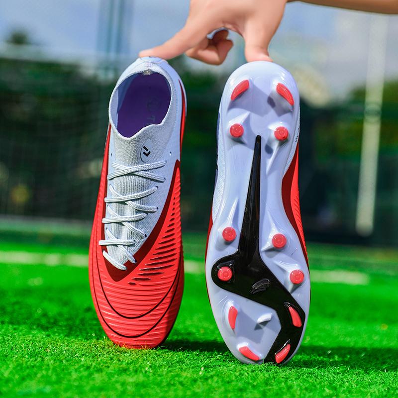 Soccer Cleats for Mens Womens Indoor Turf Soccer Shoes Youth AG FG Training Football Boots Unisex