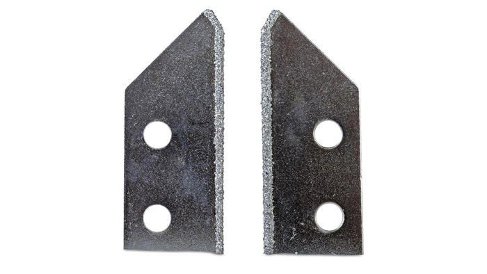 Rechange Grattoir - Générique - Lame pour Grattoir - 2 Plaquettes Widia - Résistance à l'Abrasion