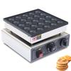 Stainless Steel Mini Pancake & Dorayaki Maker - 25-Hole Waffle Machine