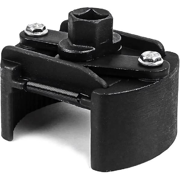 Professional Durable Universal Adjustable Oil Filter Wrench Two-Jaws 60-80mm Range Filter Remover Tool For Auto Maintenance