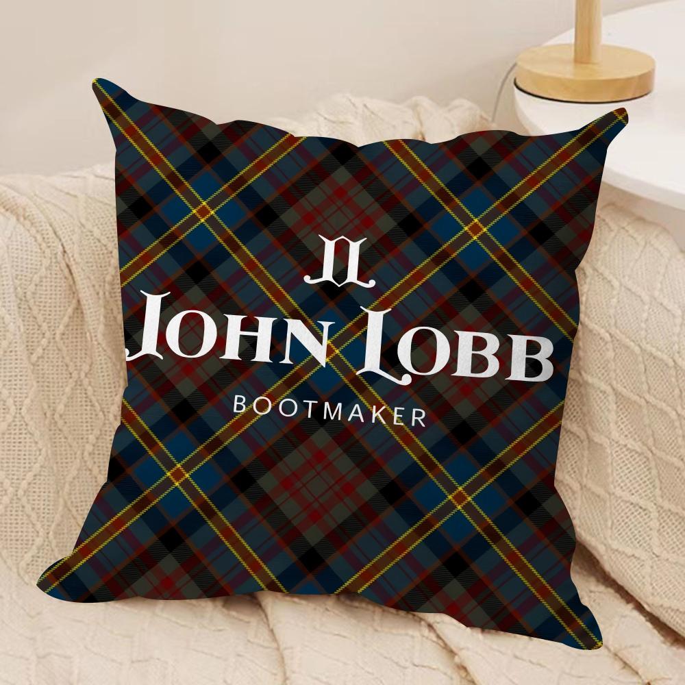 Brand J-JOHNS L-LOBB Cushion Cover Soft Plush Fabric Double-Sided Printed Sofa Cushion Cover for All Seasons Home Decor Gift