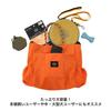 MANDARINE BROTHERS Reversible 3WAY TOTE Walking Bag Cart Bag Organizer Bag (ORANGE)