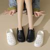 Slippers new summer outer wear thick-soled soft-soled heightening Mori flat-bottomed slippers