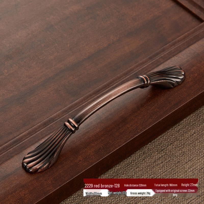 Antique Bronze European & American Zinc Alloy Cabinet Drawer Pull Handle