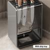Knife Rack Kitchen Stainless Steel Multi-Functional Wall-Mounted No-Drill Knife Holder