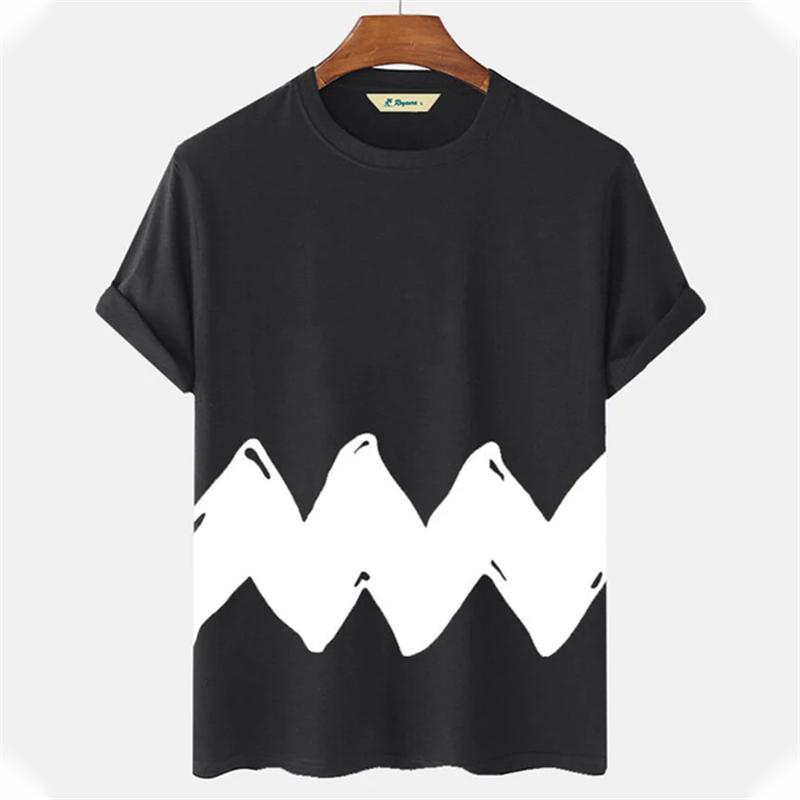 Men's T-shirt New Simple Short Sleeve Tops Fashion Harajuku Vintage T-shirt For Men Loose Oversized Male Clothing Tee Pullover