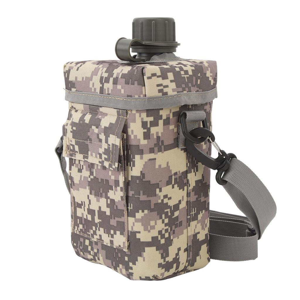 Insulated Water Bottle Portable 2L Large Capacity Outdoor Water Flask Jug for Riding Hiking Type 1