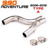 Modified Exhaust Tail Pipe for 990 Adventure Motorcycles (2006-2012)