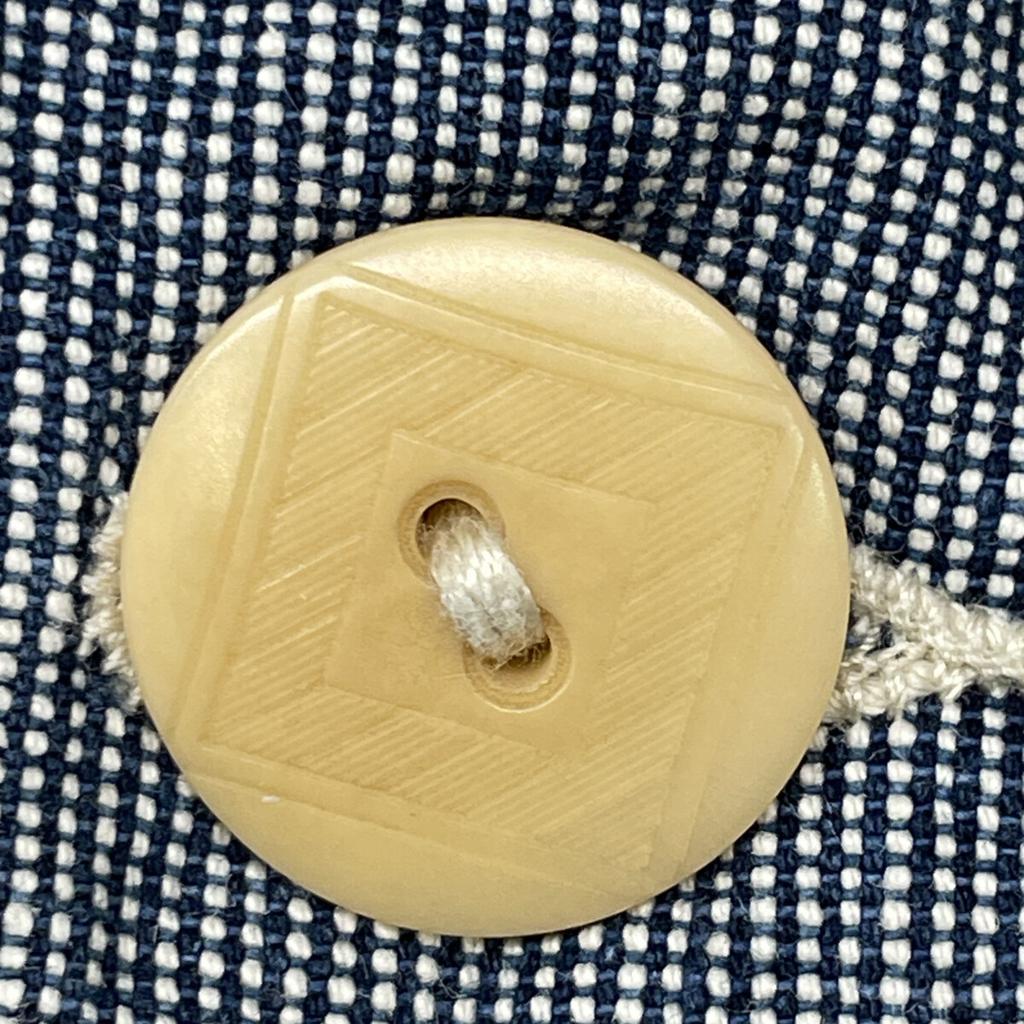 RRL Indigo Pin Check Cotton Lorient Sport Coat Jacket M IndigoUsed