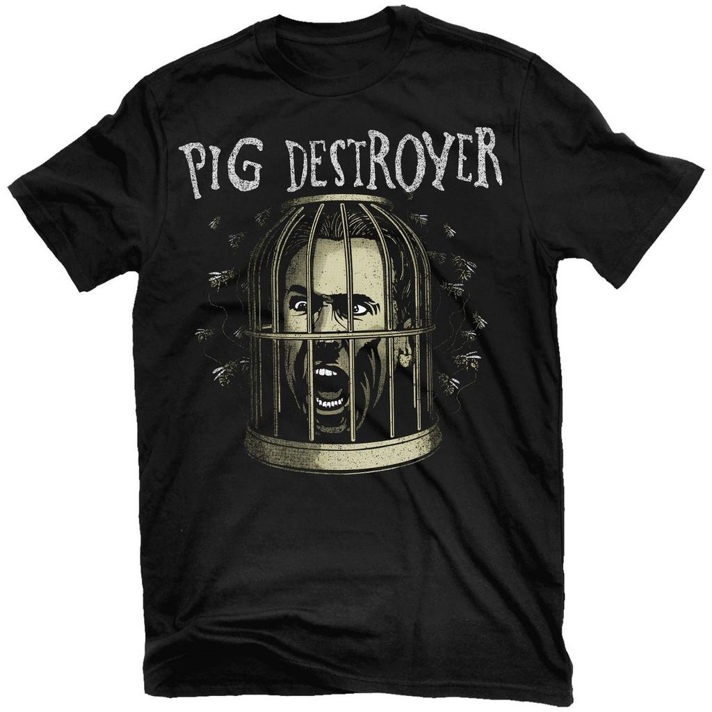 NEW PIG DESTROYER Band Album For Fans Cotton Black T Shirt UR612