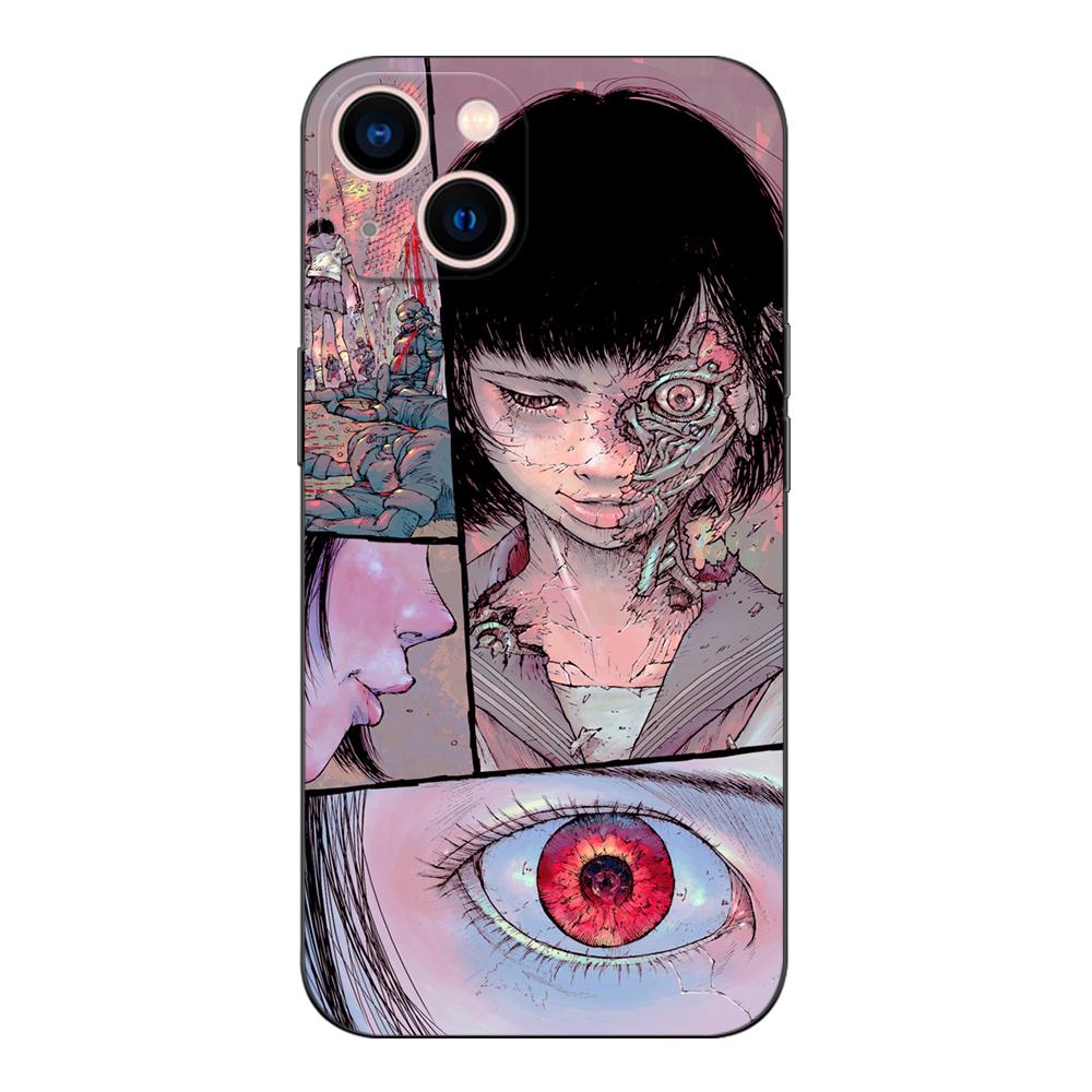 Black Tpu Case For Motorola Moto G52 G42 G60 4G G60S G71 G9 Play Plus Power One 5G Ace Shintaro Kago Horror Cartoon