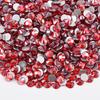 JUYAA New Satin Colors Glass Rhinestones Flat Back Non Hotfix Rhinestones for Nail Art Decoration