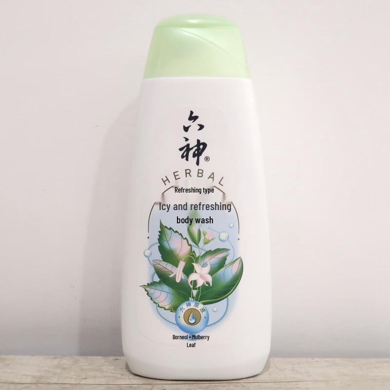 Liushen Ice Cool Erfrischendes Duschgel mit Menthol & Maulbeerblatt