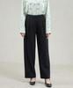 YUJEEOT Wool Wide One-Pleat Pants