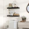 1pc Wall Mounted Floating Shelves Wooden Bathroom Shelves  for Living Room Bedroom Kitchen