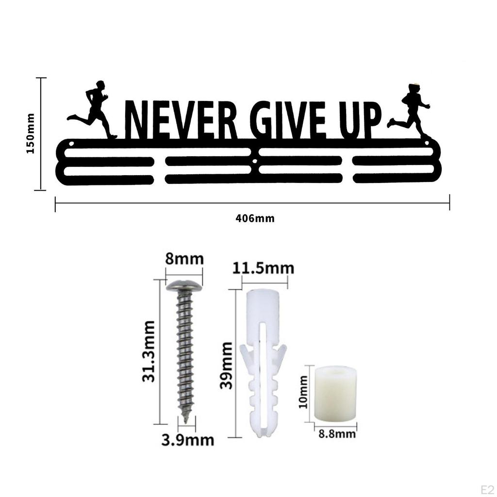 Elegant Medal Display Shelf for Sports Achievements