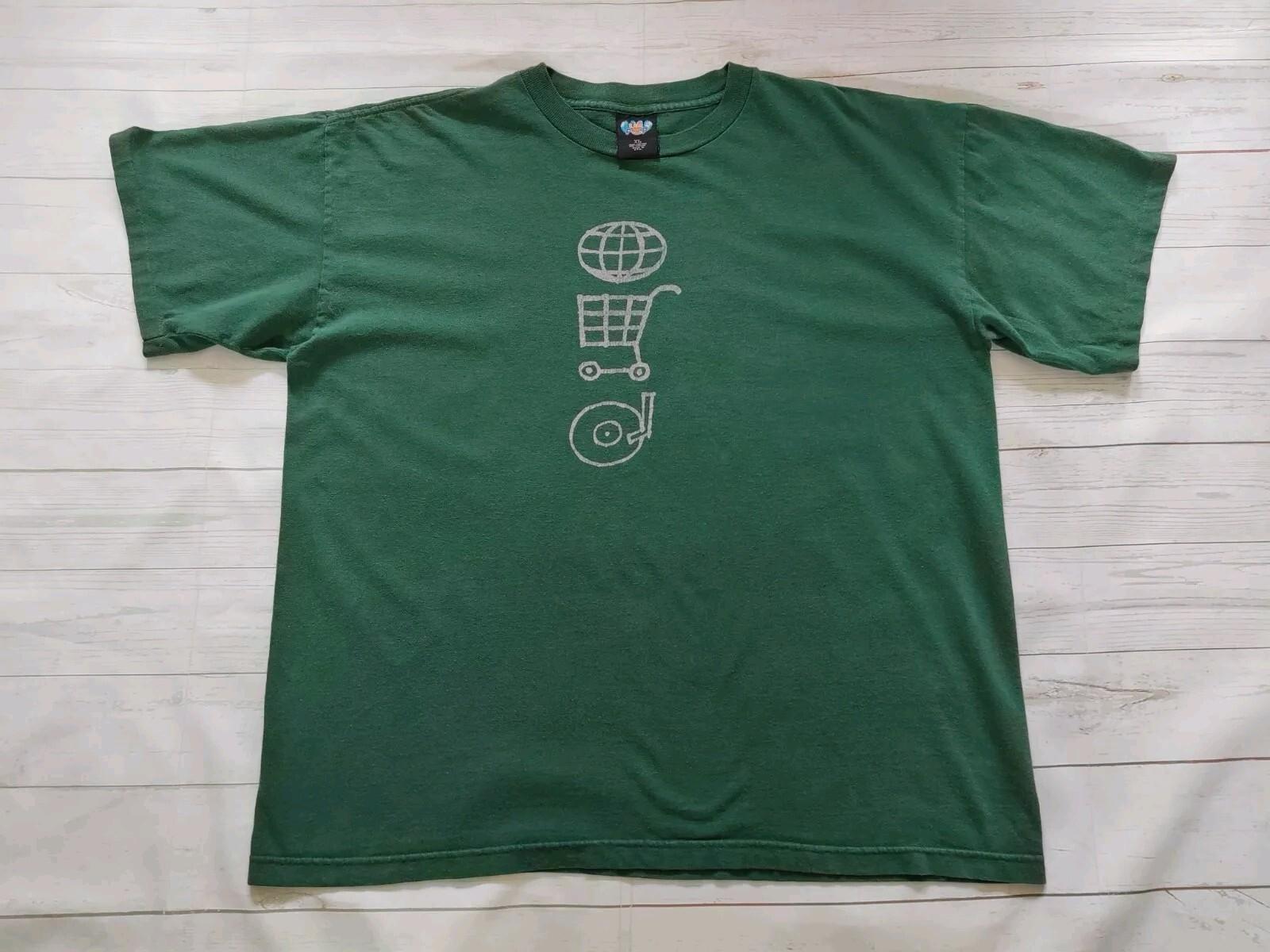 U2 Vintage 90s Pop Mart Tour Men s Rock Band Single Stitch Size XL/2XL Unisex T-Shirt XXL