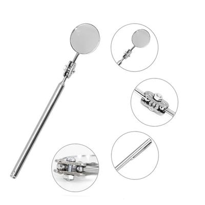 Tragbarer Auto-Beobachtungsstift Auto Teleskop-Inspektionsspiegel Inspektion Runder Spiegel Inspektionsspiegel 30mm Autozubehör