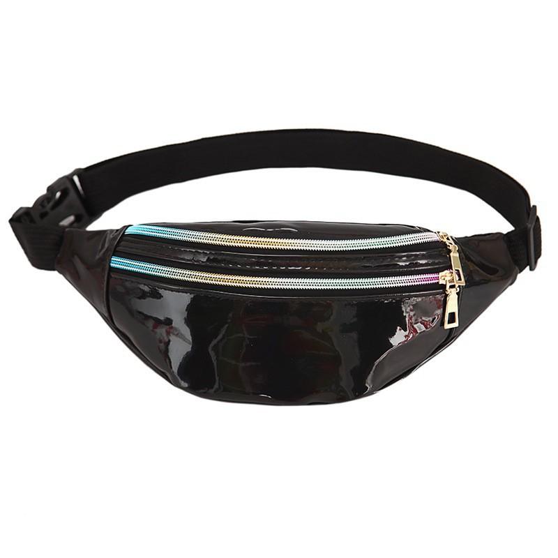 Waist Bag Laser Belt Bag Holographic Fanny Pack Designer Cute Waist Packs Bag Party Travel Fashion Girls Shoulder Glitter
