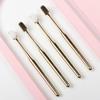 2/1Pc Luxury Soft Toothbrush Men Women Adult Tooth Brush Electroplate Gold Color Dental Brushes Toothbrushes Teeth Cleaning Care