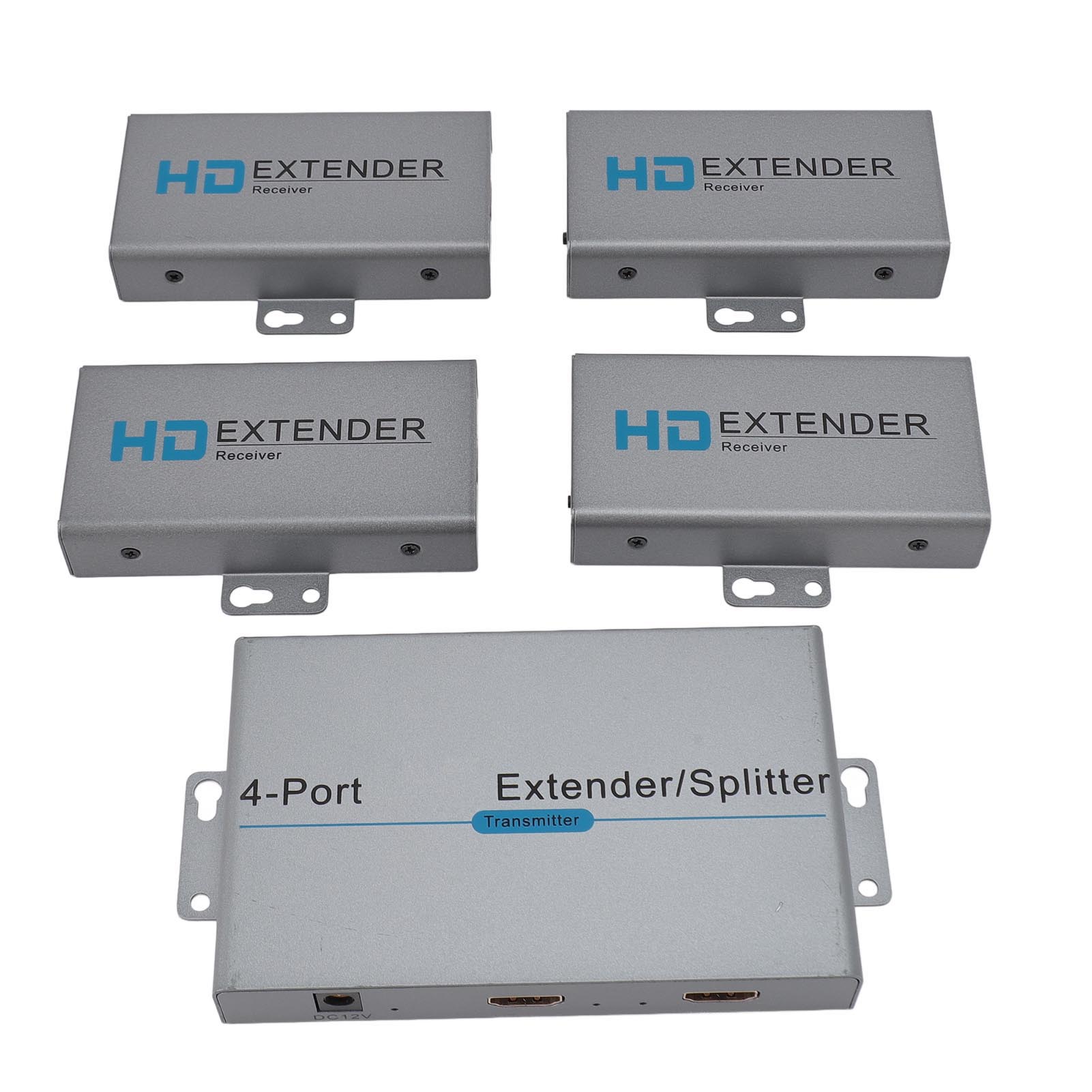 

HD Мультимедийный Интерфейс Удлинитель Разветвитель 1x4 1080P 60 Гц Расширение 164 футов Длина Передачи Более EU Plug