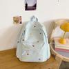 Korean version schoolbag ins niche backpack cute Japanese junior high school students high value large capacity backpack
