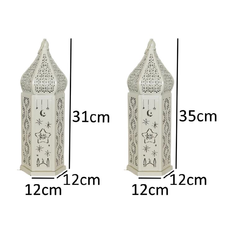 Unique Metal Candle Column Decorated With Cultural Mediterranean Motifs Perfect For Dining Table Centerpieces