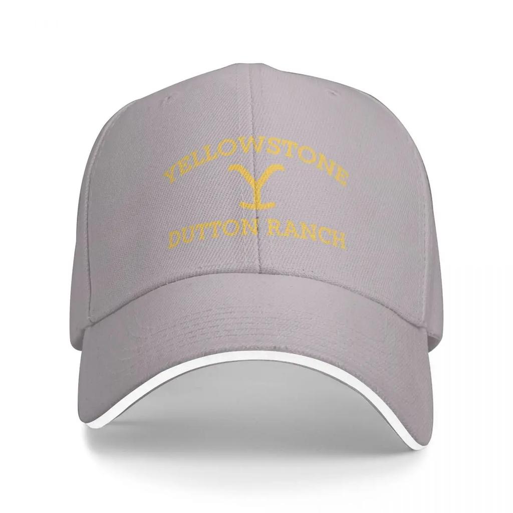 YEllowstone DUtton Ranch Cap Fashion Casual Baseball Caps Adjustable Hat Summer Unisex Baseball Hats Customizable Polychromatic