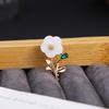Japanese Korean Style Floral Brooch: Artistic, High-Grade, Retro Corsage Pin