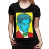 Federico Garcia Lorca Porträt 16 T-Shirt für DAMEN Rundhals Streetwear T-Shirts DAMEN T-Shirts Kurze Sommerkleidung Oberteile