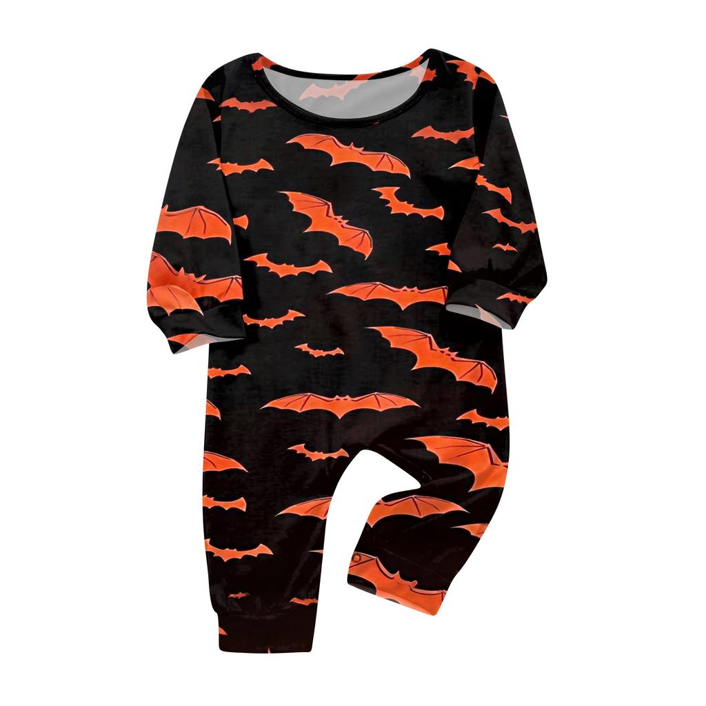 Zestawy z nadrukiem dla rodziny, Piżamy, Odzież wypoczynkowa, Stroje, Zestaw dla rodziny: Bluzki z długim rękawem + Spodnie