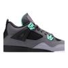 Air Jordan 4 Retro Grade School 'Green Glow' (Unisex) Dark Grey / Green Glow / Cement Grey / Black Kids' Basketball Shoes 408452 033