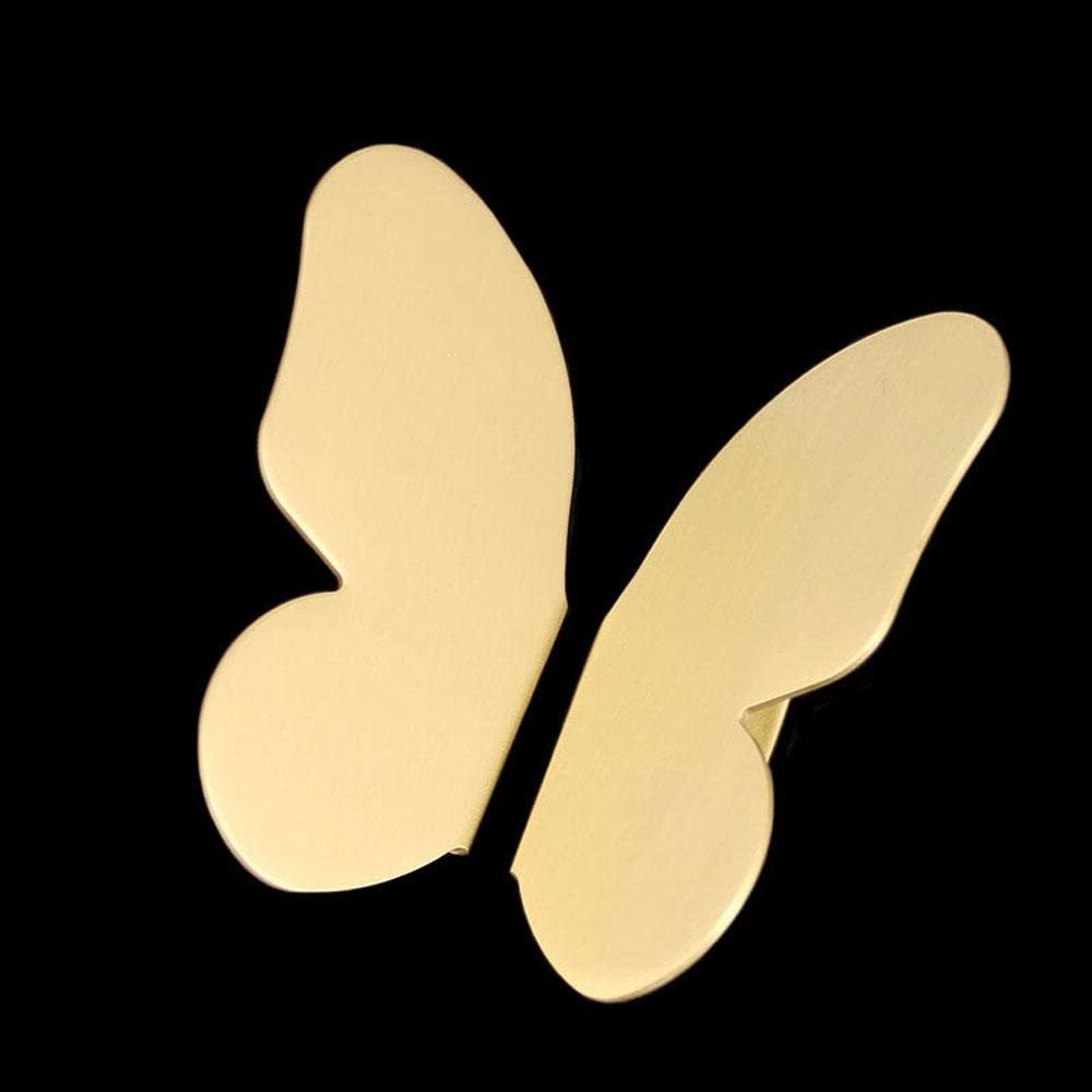 Wardrobe Gold Color Cabinet Pulls Pull Handle Butterfly Door Knob Furniture Hardware Drawer Handles